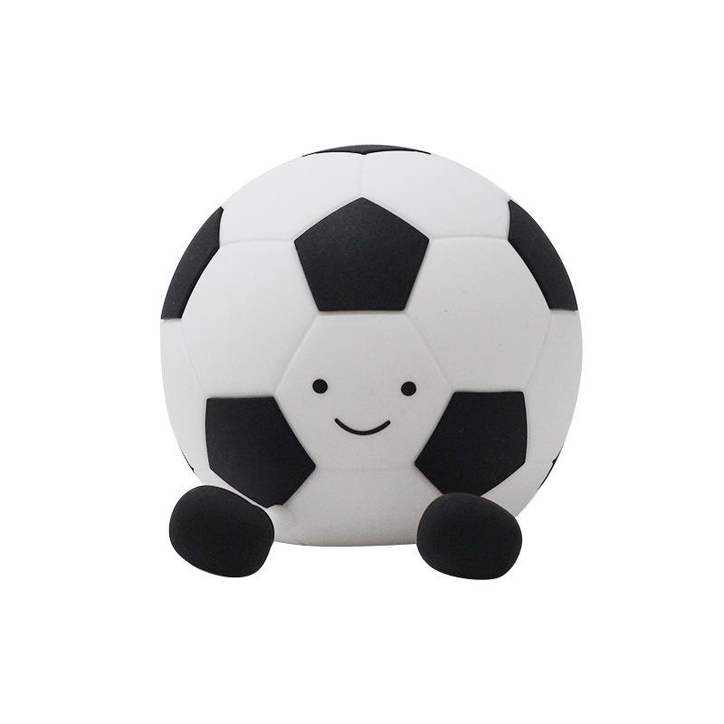Football Silicone Night Light: Sleep Aid & Mood Lamp for Boys, Timed & Gift-Ready