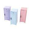 Multi-color Metal Storage Box with Lock - Desktop Cosmetic Organizer & Money Safe