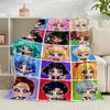 1PC Sai-lor anime Characters Flannel Blanket Gift, Suitable for Both Men And Women, Soft Ideal for Beds And Sofa, Birthday Or Christmas Gift