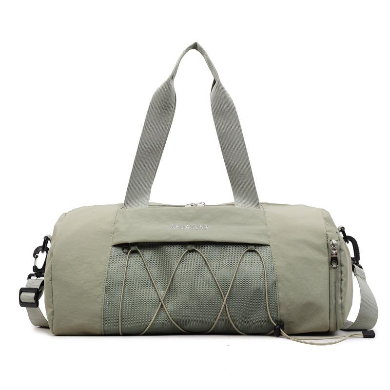 Bolsa de fitness gran capacidad bolsa de viaje de ocio compartimento independiente para zapatos de un solo hombro portátil bandolera equipaje