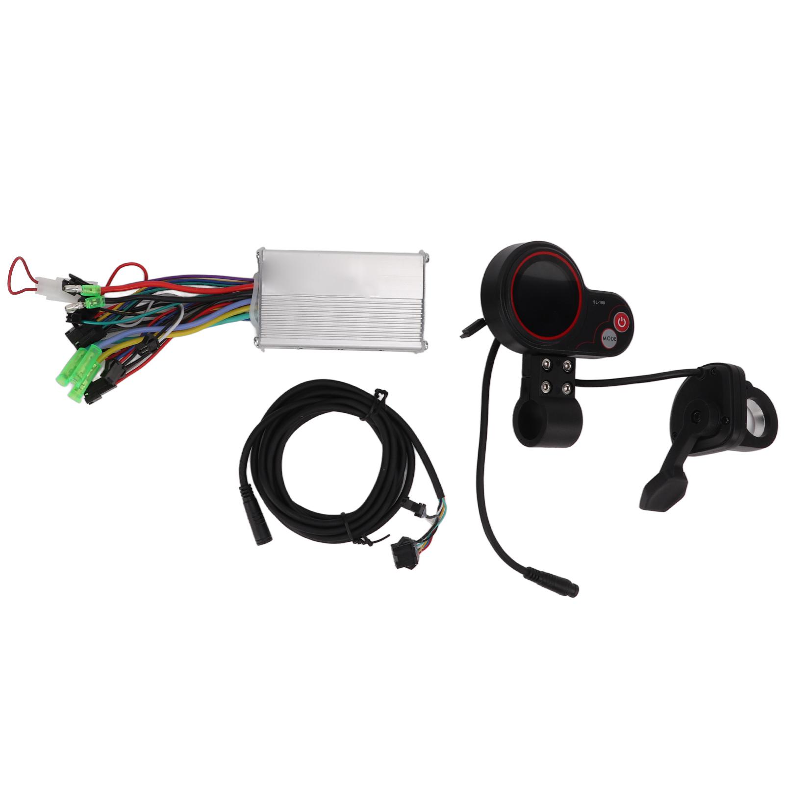 

24V‑48V 250W 350W Electric Scooter Brushless Controller Kit with LCD Display Waterproof Cable
