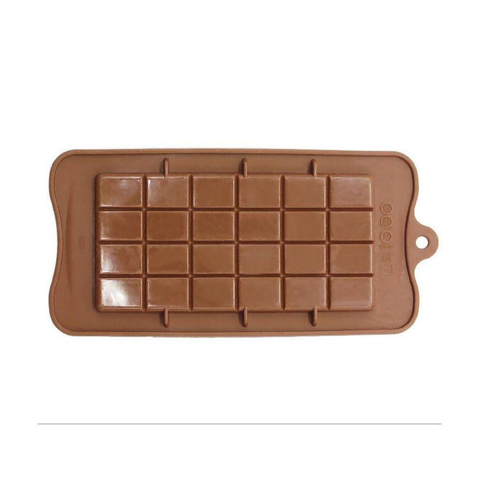 ORIGINAL DEALS Silicone Chocolate Mold 21x10x0.4cm for Homemade Chocolate, Candy, Jelly, or Ice Cubes