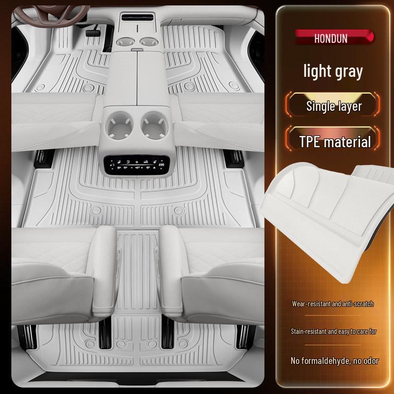 2026 ZEEKR LS9 TPE Floor Mats: Custom Car Interior Carpet Accessories