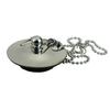 Easy To Use Washbasin Drain Stoppers with 50cm Chain Multifunction Sink & Tub Drain Plugs Simple Install for Various Drain