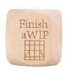 Knitting Dice   Wooden Quilting Decision Dice with 6 Engraved Sewing Tasks Fun Quilting Motivation Tool for Knitters Crafters
