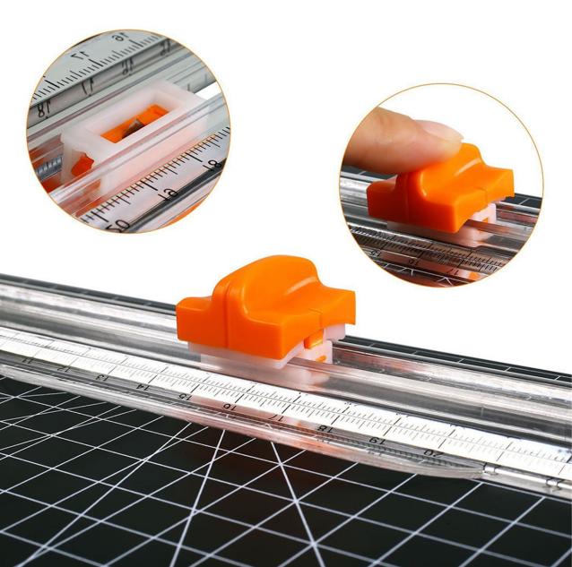 A4 Precision Rotary Paper Photo Card Cutter Heavy Duty Trimmer Ruler Guillotine
