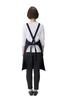 KOEI bib length KI300 Japanese-made sash, apron, 85cm, water-repellent, anti-static, lightweight, wrinkle-resistant, quick-drying, unisex, (navy)