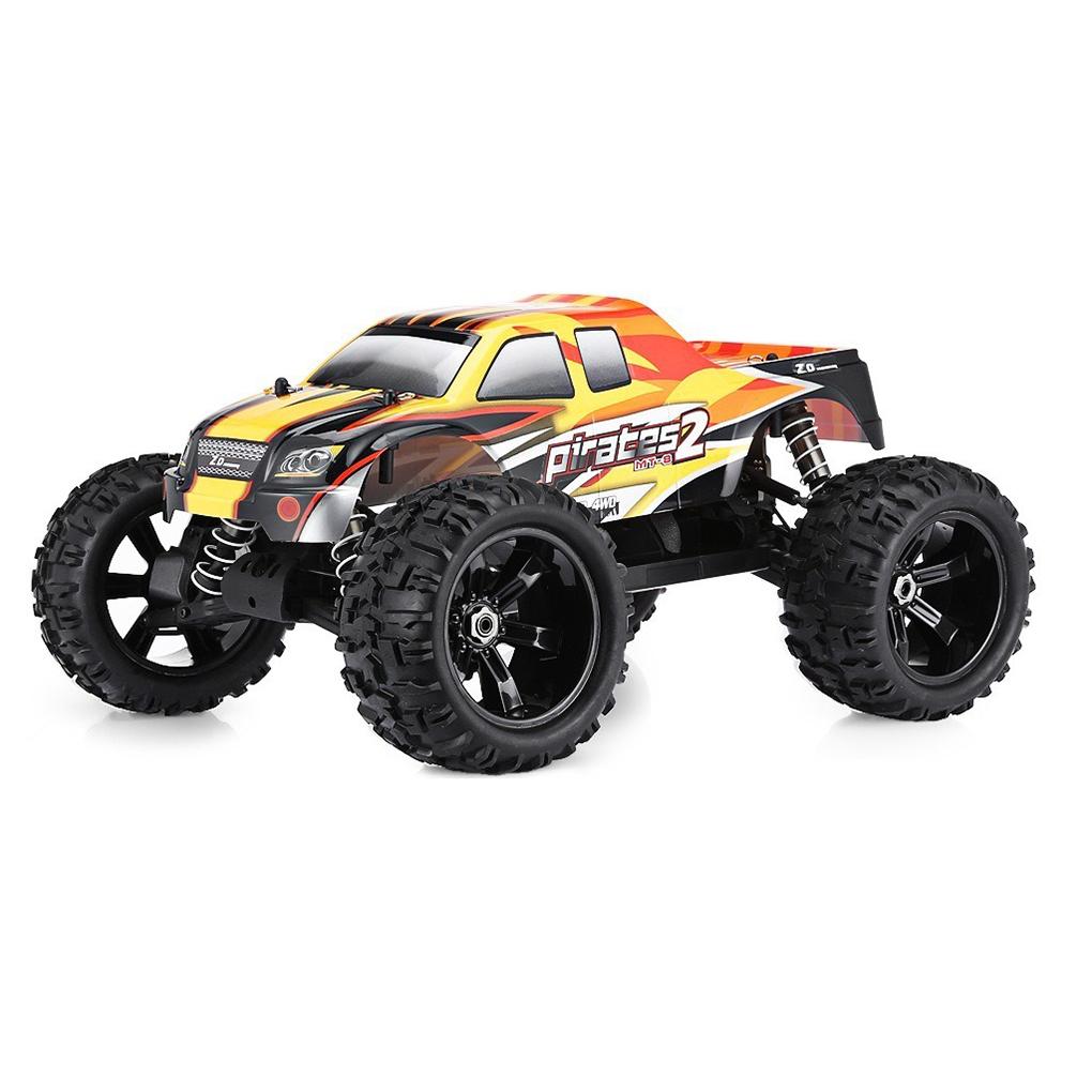 1/8 ZD Racing 9116 V2 V3 4WD RC Car Brushless Electric Monster Truck Metal Frame Brushless 100km/h RTR 08427 120A ESC RC Car