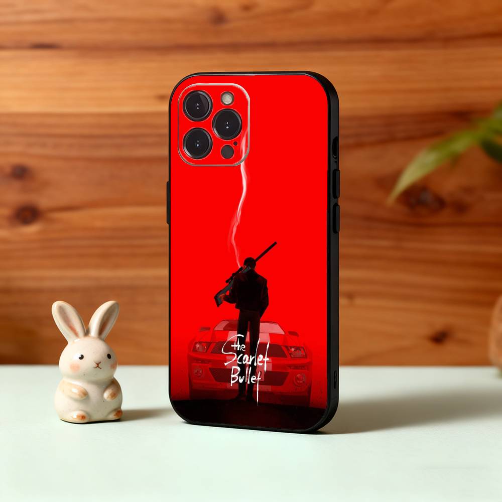 A-Akai S-Shuichi Phone Case For iPhone17,16,15,14,13,12Plus,Pro Max,XS,5G Soft Silicone Black Cover