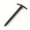 5/10pcs Nylon Plastic Screws Spiral Tent Piles Outdoor Hiking Camping Sunshadetravel Bag Tentand Canopy Accessories