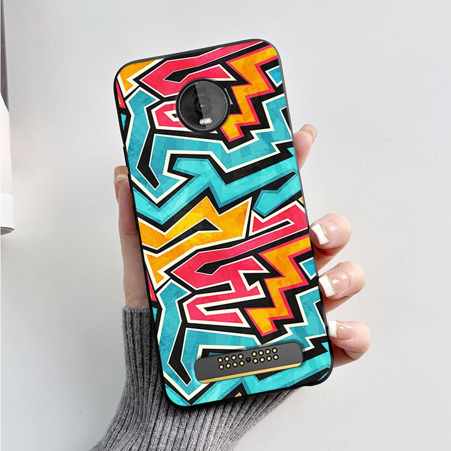 For Motorola Moto Z4 Z3 Play Case Cute Cartoon Soft Silicone TPU Cover Phone Case For Moto Z3 Z4 Play MotoZ4 Z4Play Z3Play Funda