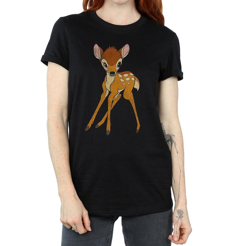 Bambi Womens/Ladies Cotton Boyfriend T-Shirt