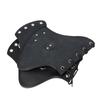 Motorcycle Universal Black PU Leather Heat Saddle Shield Deflectors For Harley Touring Sportster Dyna Honda Yamaha Suzuki Custom