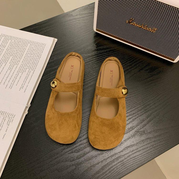 Baotou half slippers women wear flat bottom pregnant women lazy one pedal summer 2025 new skirt Muller cool slippers