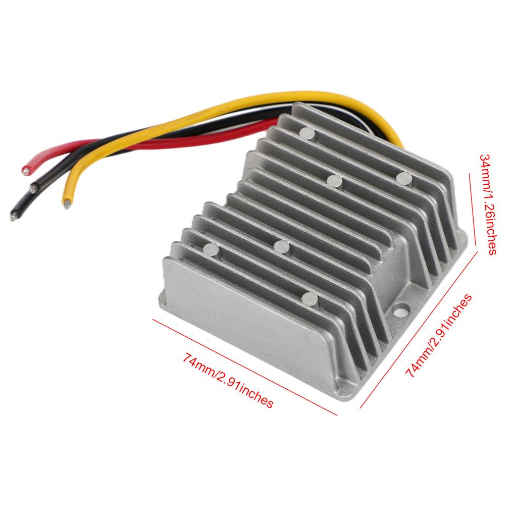 WaterProof 36V/48V to 24V 20A 480W Step Down DC/DC Power Converter Regulator
