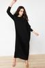 Women's Fashion New Hijab Dress Stone Stylish Knitted Kaftan Dress