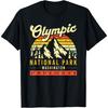 Olympic Washington Vintage Retro National Park T-Shirt