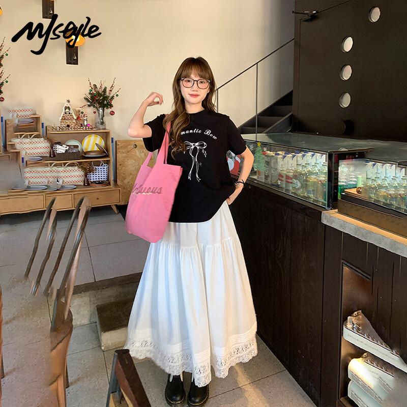 

MJ STYLE Women s Pure Cotton Short Sleeve T-shirt 2XL