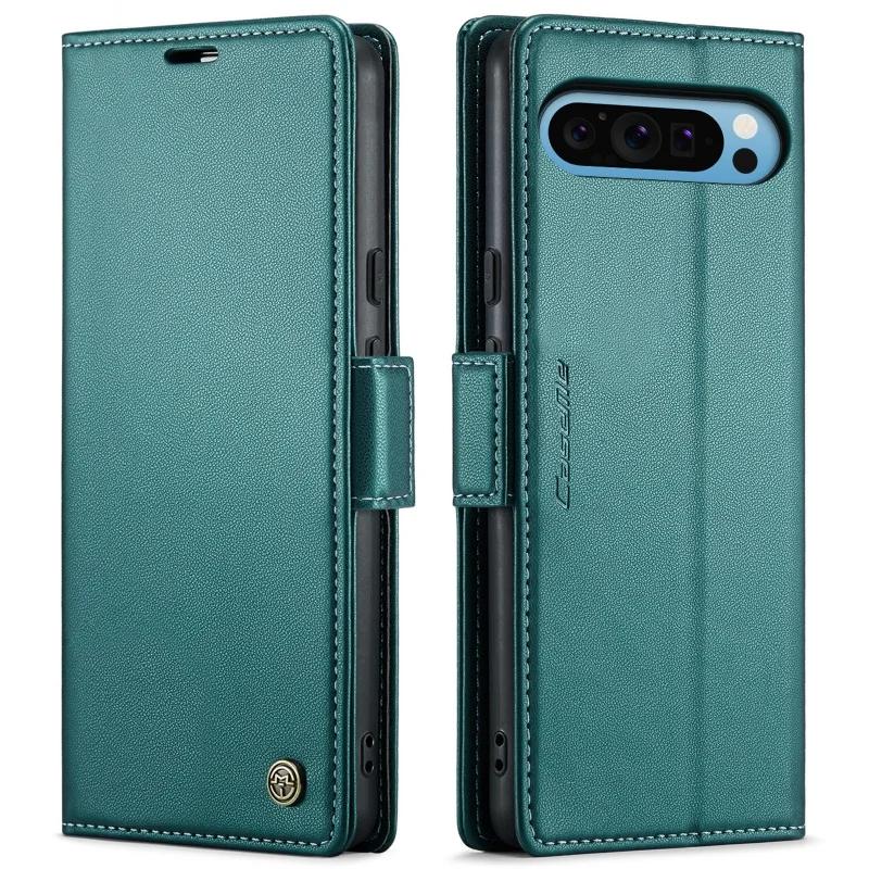 CaseMe PU Leather Magnetic Business Phone Case For Google Pixel 10 Pro XL 9 9a 8 Pro 7A Wallet Flip Case For Google Pixel10Pro