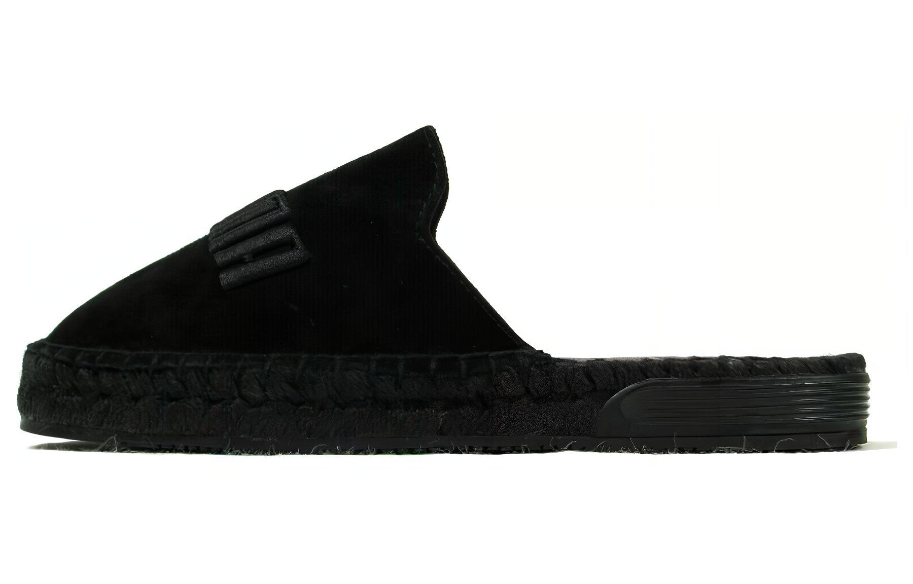 PUMA Fenty X Espadrilles Triple Black Women s 367685-01 35.5
