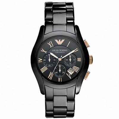 AR1410 Ceramica Chronograph Czarny Tarcza Męski Zegarek