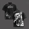 Harajuku Anime The Apothecary Diaries T-shirt For Men Clothing Vintage Washed T Shirt Summer Casual Short Sleeve Cotton Tee Tops