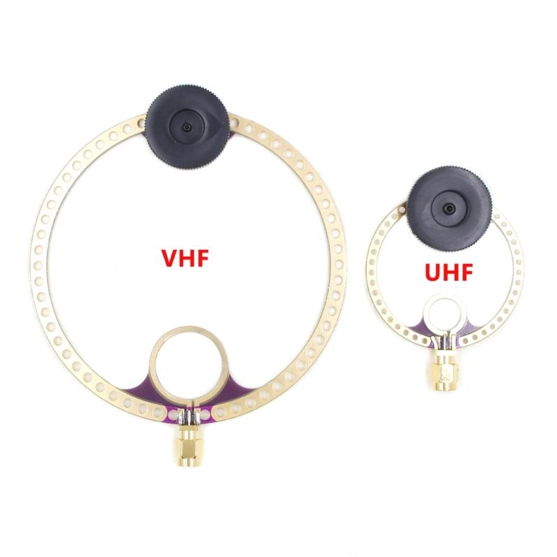 2Pieces  UV UHF+VHF FM  Antenna 400M-470MHz 80M-150MHz Antenna Small  Antenna for HFDY DSP DSP2 Receiver