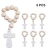 Baptismal Rosary Handmade Wooden Note Package Content