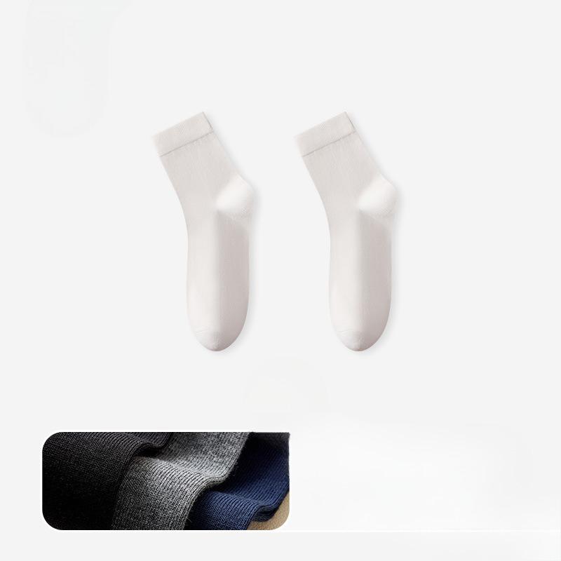Men's Autumn Leisure Business Pure Cotton Sports Sweat Absorbing Deodorizing Cotton Socks