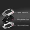 Zinc Alloy Car Flip Key Case Cover Shell Fob For Baojun 560 Rs-5 530 630 310 E100 310W 510 730 360 Holder Keyless Accessories