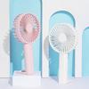 (Baby Blue) F35 Powerful Handheld Fan 1200mAh 3 Speed Desk Fan with Hanging Hole Rechargeable Cooling Fan
