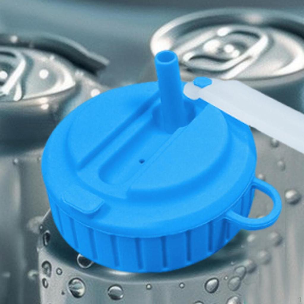 Can Lid Cover Accessories Easy To Use Reusable with Straw Sealer Protector for Drink Picnics