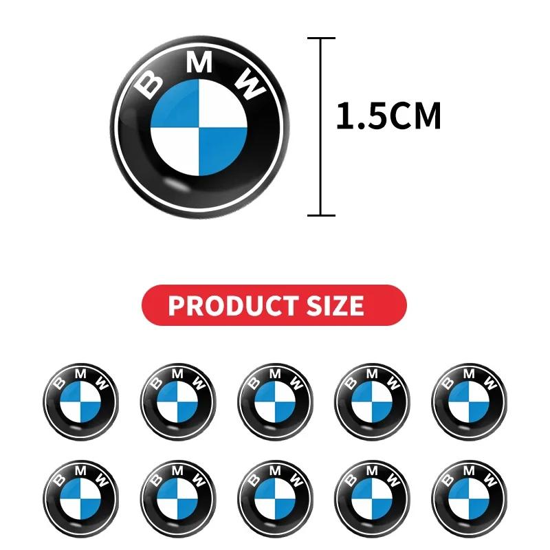 X4 X5 X6 Für BMW 15mm Auto Schlüssel Abzeichen Emblem Ersatz Auto Schlüssel Aufkleber Für BMW M E34 E36 E60 E90 E46 E39 E70 F10 F20 F30 X5 X6
