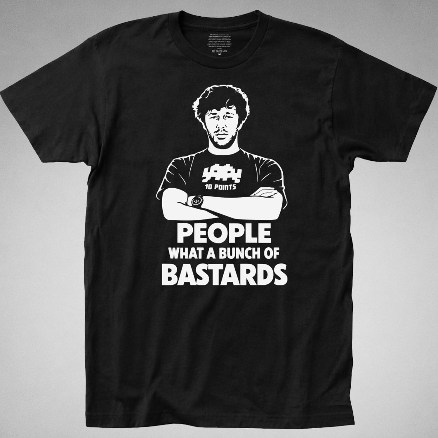 IT Crowd T-SHIRT roy People what bunch bastards computer pc tech moss UK off on 3XL