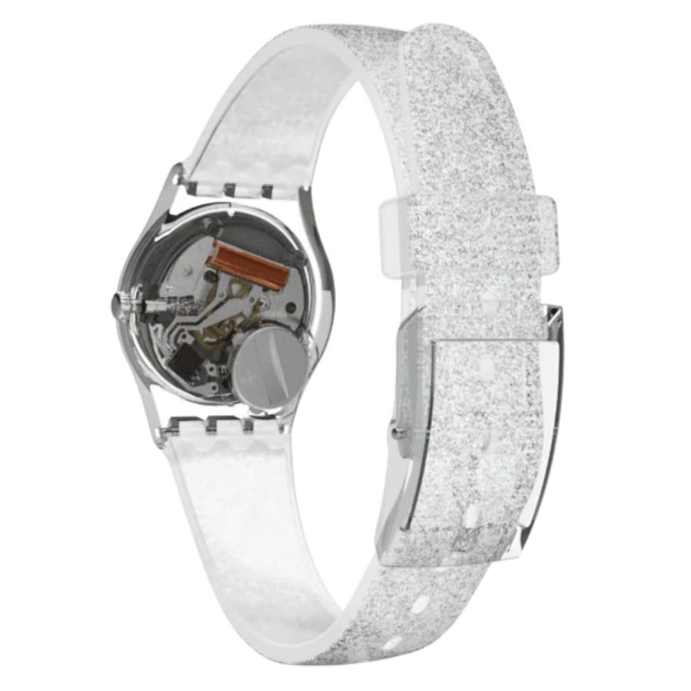 Swatch Lady SILVER GLISTAR TOO Wristwatch LK343E, Women's, Authentic Japanese Product