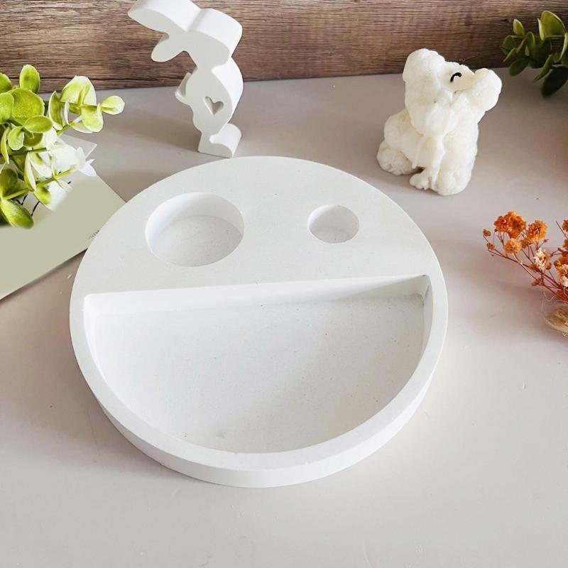 Flexible Sturdy Silicone Mould Fashion Accessory for Making Unique Round Shaped Candle and Home Decorations