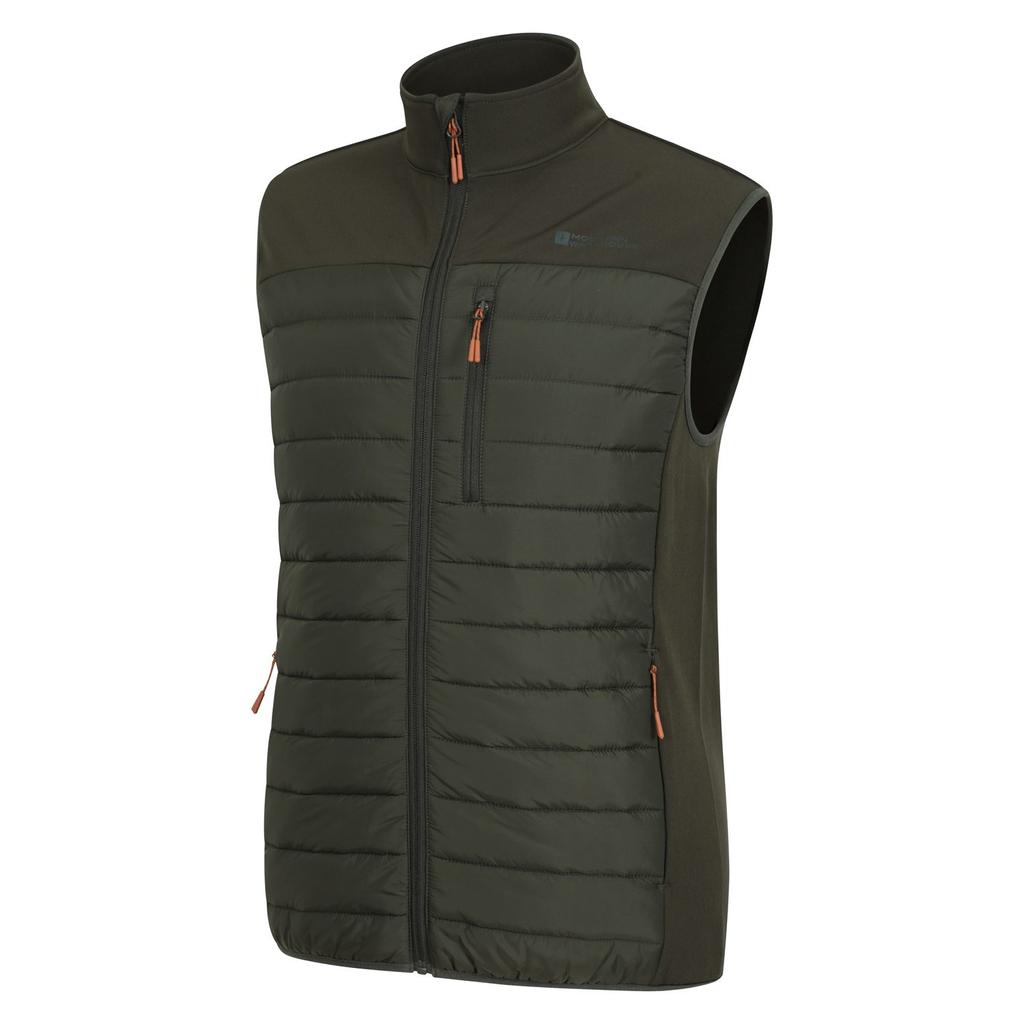 Mountain Warehouse Herren Turbine II Hybrid Gepolsterte Weste