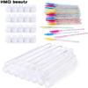 Reusable Eyelash Mascara Wand Tube Empty Eye Lashes Brushes Bottle Hand-made Eyebrow Brush Applicator Dust-proof Makeup Tools