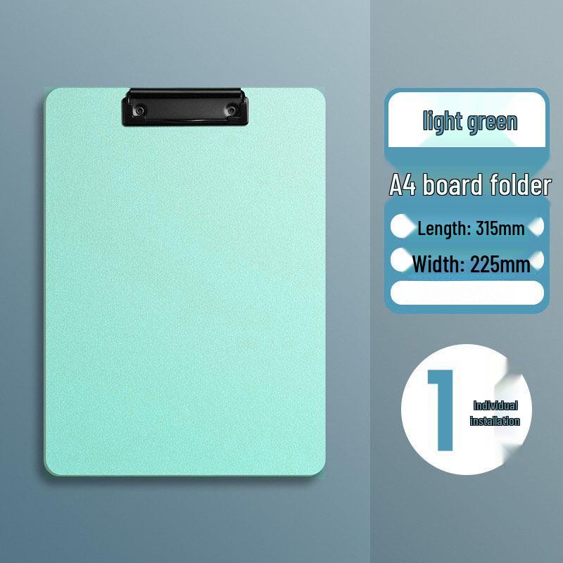 Double Clip Writing Board with Storage for A3/A4 Documents - Ideal for Students & Office Use