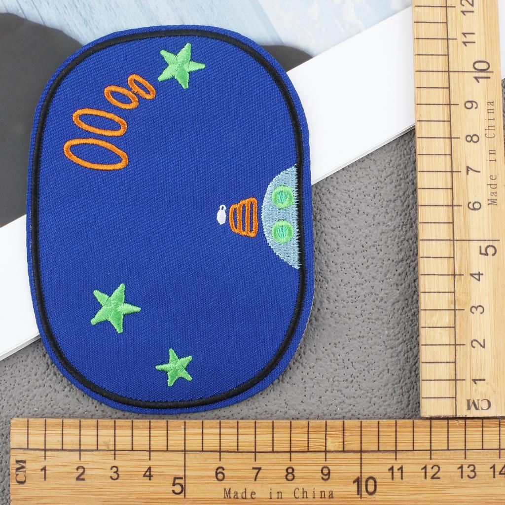 Hot-Selling Cloth Stickers Cartoon Embroidery Stickers Jeans Knee Stickers Ripped Holes Repair Embroidery Label Adhesive Patch Stickers