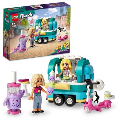 LEGO Friends Bubble Tea Stand 41733, Toy, Building Blocks, Pretend Play, City Building, Girls, Ages 6 and Up