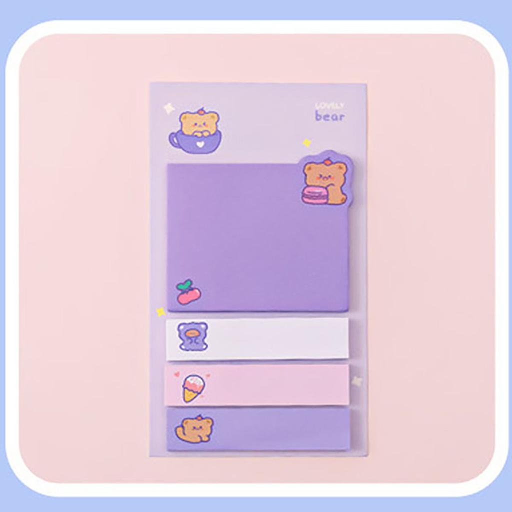 1 Bucăți Kawaii Animale Drăguțe Hârtie Note Adezive Creative Blocnotes Memo Autocolante Adezive Papetărie Birou Școală Decorațiune