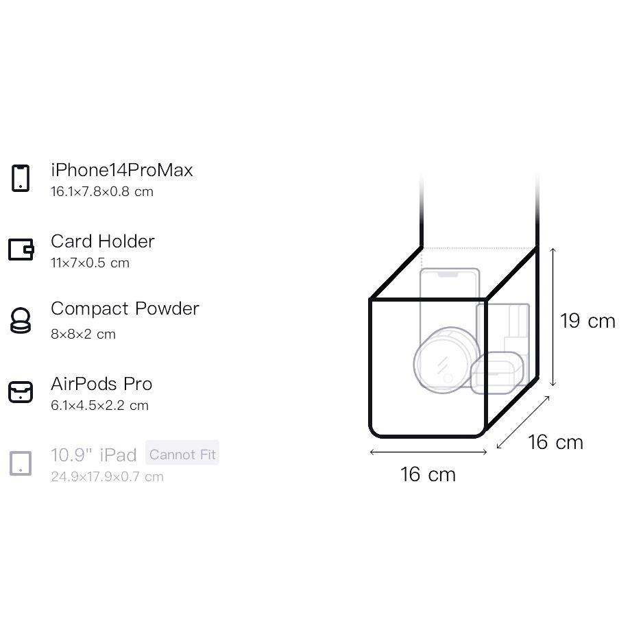 Marc Jacobs Iconic Hardware Accessories Rhinestone Metal Chain Bucket Bag Mini Women bags Silver 2P4HCR017H03991