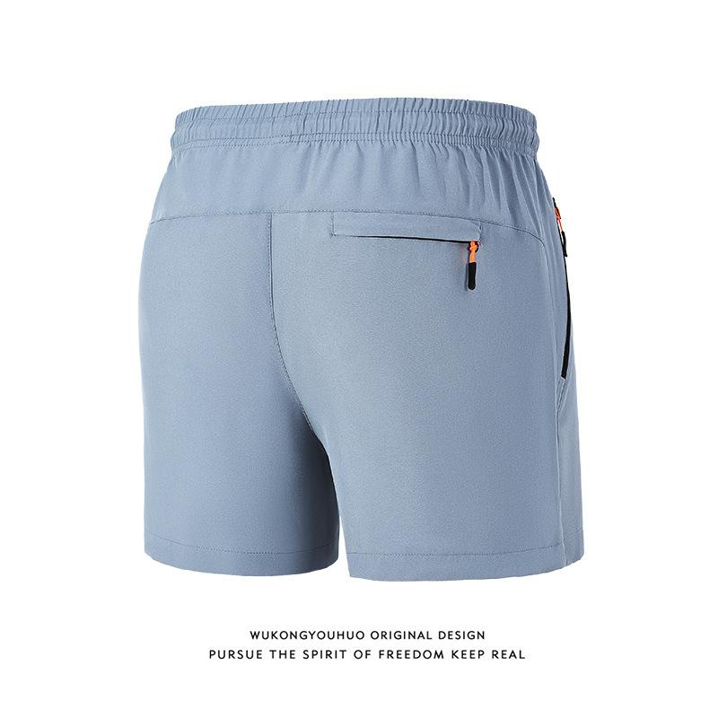 Men's Athletic Knit Shorts with Drawstring and Stretch Waistband Quick-drying Breathable Summer Athletic Shorts