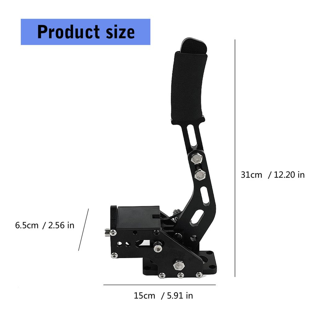 Racing Simulator Handbrake Gen 4 Featuring Adjustable Design and Non Slip Joystick for Gamers Drift & Rally Enthusiasts