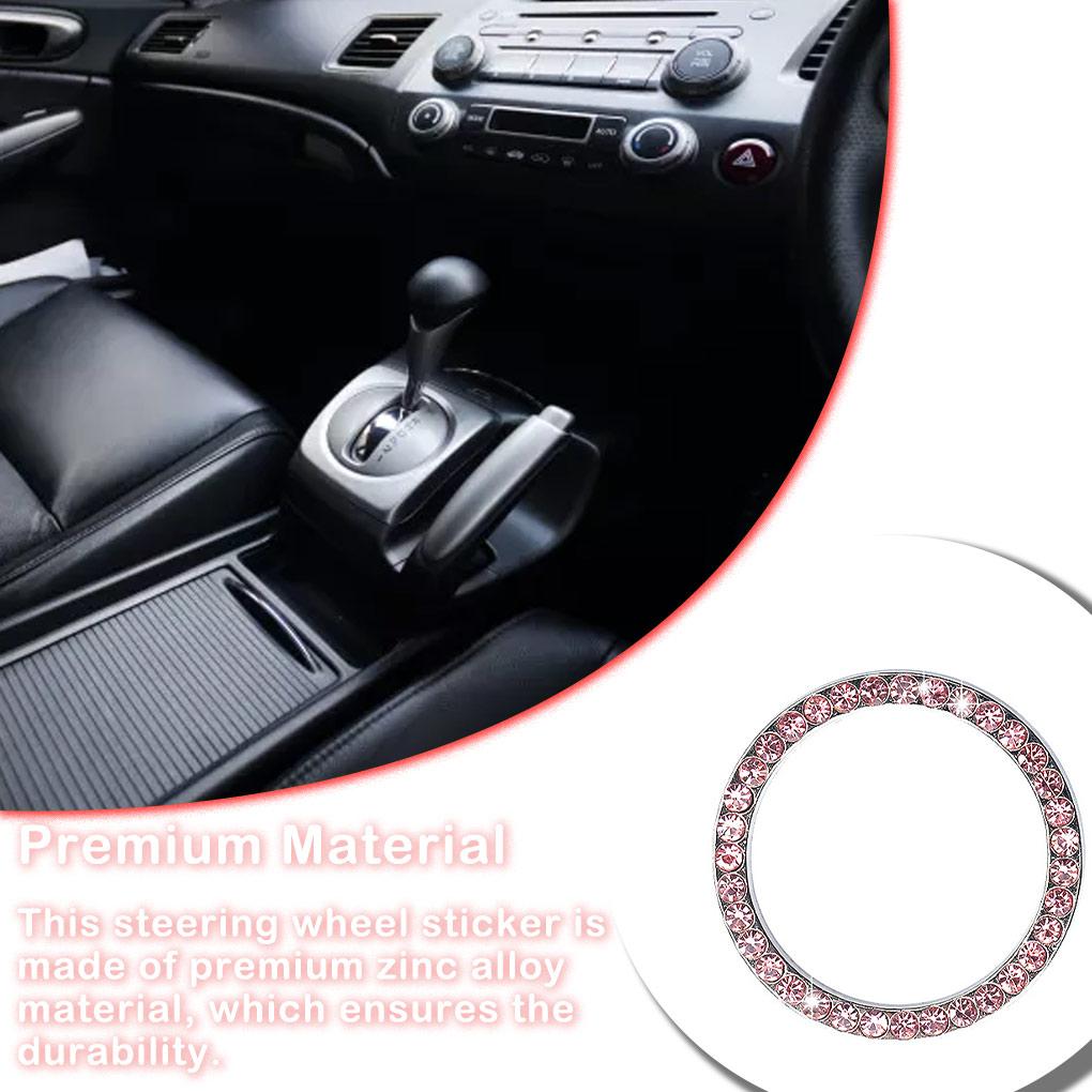 Steering Sticker Decorative Attractive Adhesive Paster Workmanship Interior Stickers Rust-proof DIY Prop Auto Supplies
