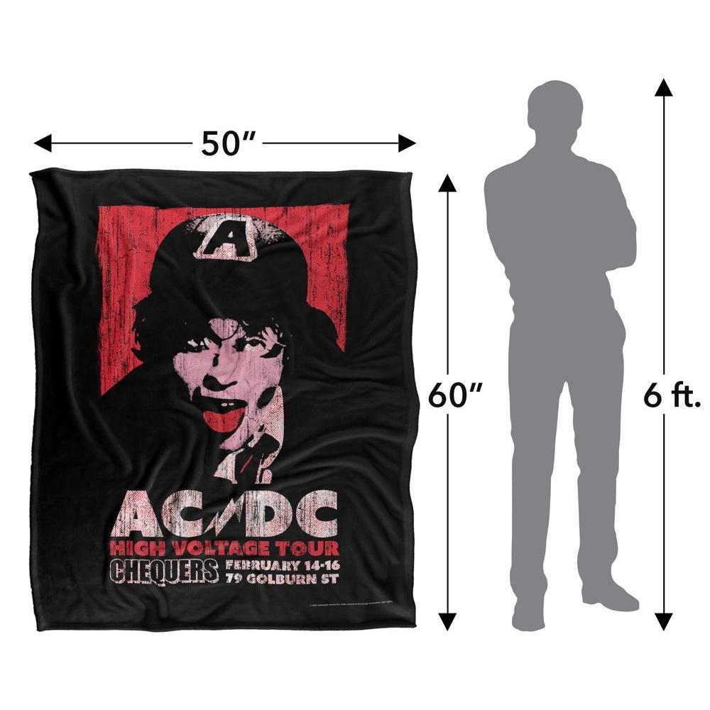 AC/DC High Voltage Live 1975 Silky Supersoft Blanket