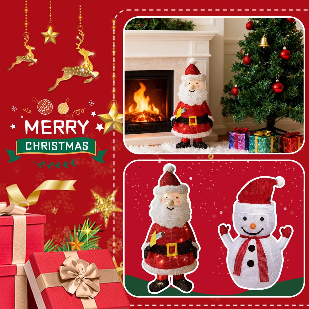 Lighted Snowman Christmas Yard Decorations For Indoor Outdoor Xmas Garden Front Porch Patio Holiday Decor Display