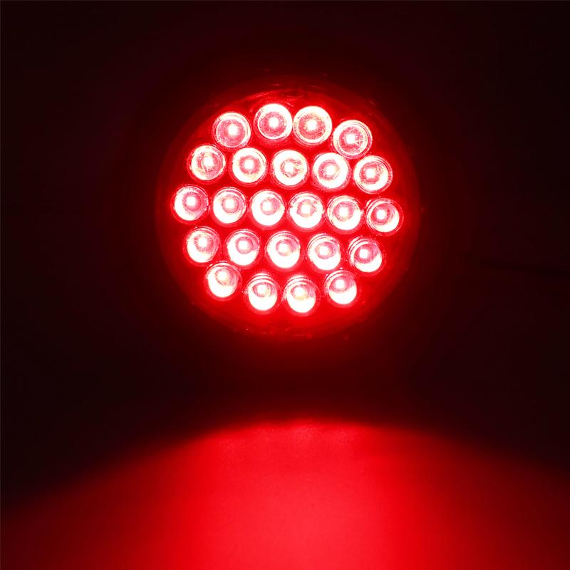 

24 В автомобиль грузовик прицеп круглый задний фонарь поворотник одиночный отражатель стоп-сигнал боковой габаритный фонарь красный желтый белый красный