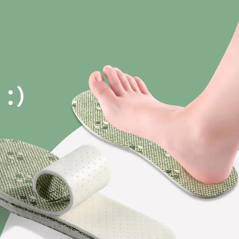 Fashion 2pc Insoles for Shoes Memory Foam Sports and Leisure Sole Pads Comfortable, High-elasticity, Sweat-absorbing, Breathable Insoles